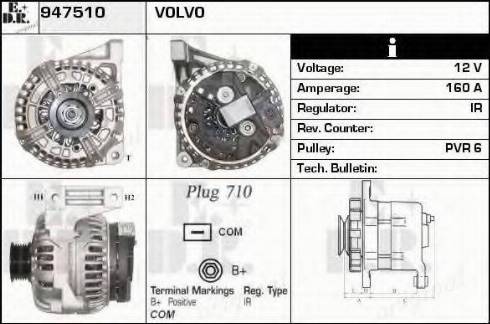 EDR 947510 - Alternatore autozon.pro