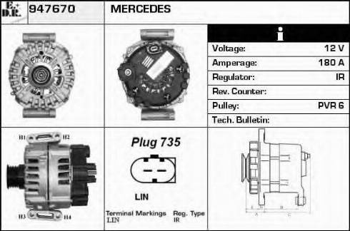 EDR 947670 - Alternatore autozon.pro