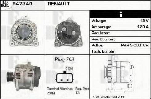 EDR 947340 - Alternatore autozon.pro