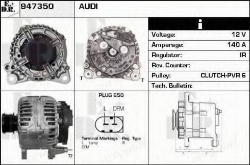 EDR 947350 - Alternatore autozon.pro