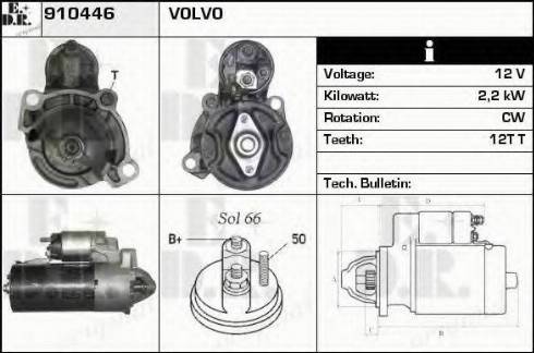 EDR 910446 - Motorino d'avviamento autozon.pro