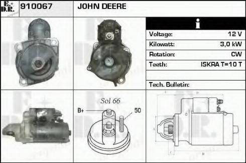 EDR 910067 - Motorino d'avviamento autozon.pro