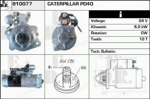 EDR 910077 - Motorino d'avviamento autozon.pro