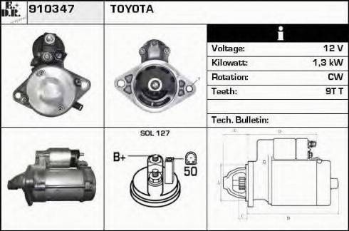 EDR 910347 - Motorino d'avviamento autozon.pro