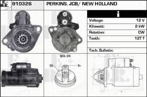 EDR 910326 - Motorino d'avviamento autozon.pro