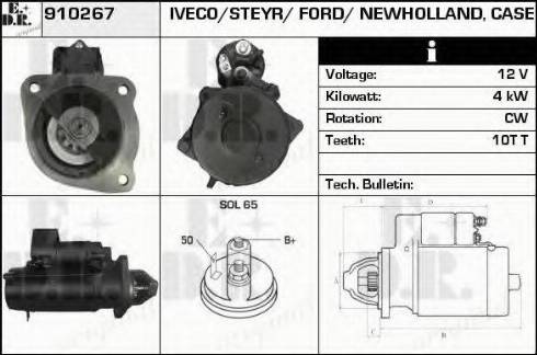 EDR 910267 - Motorino d'avviamento autozon.pro