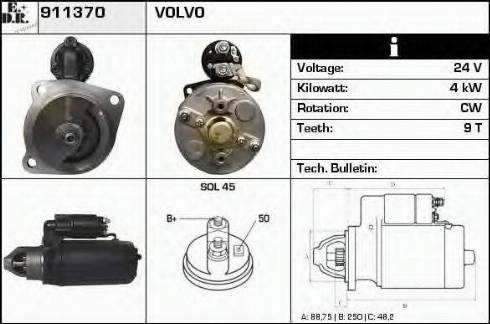 EDR 911370 - Motorino d'avviamento autozon.pro