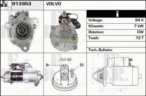 EDR 913953 - Motorino d'avviamento autozon.pro