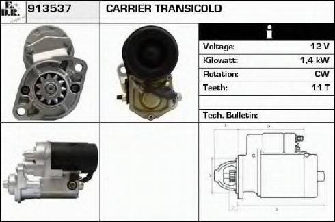 EDR 913537 - Motorino d'avviamento autozon.pro