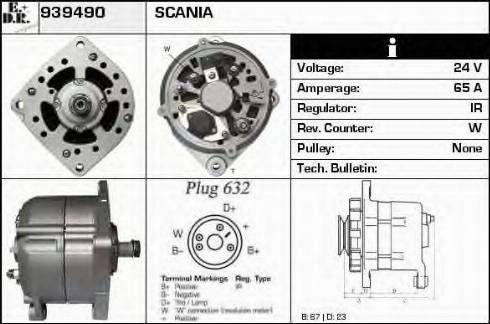 EDR 939490 - Alternatore autozon.pro