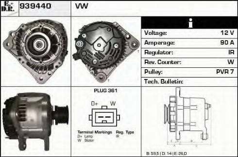 EDR 939440 - Alternatore autozon.pro