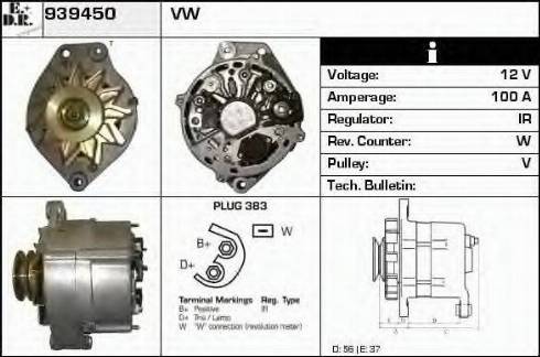 EDR 939450 - Alternatore autozon.pro