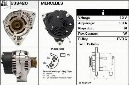 EDR 939420 - Alternatore autozon.pro