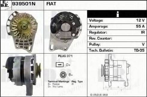 EDR 939501N - Alternatore autozon.pro