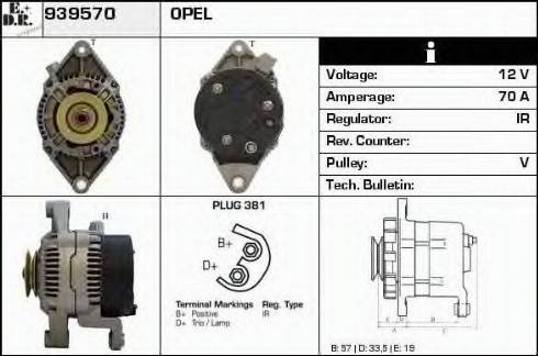 EDR 939570 - Alternatore autozon.pro