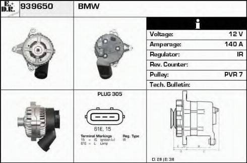 EDR 939650 - Alternatore autozon.pro