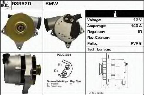 EDR 939620 - Alternatore autozon.pro