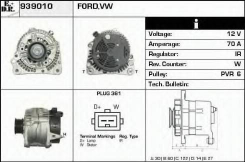 EDR 939010 - Alternatore autozon.pro