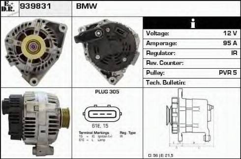 EDR 939831 - Alternatore autozon.pro