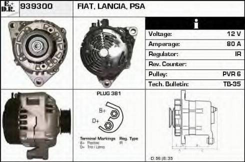 EDR 939300 - Alternatore autozon.pro