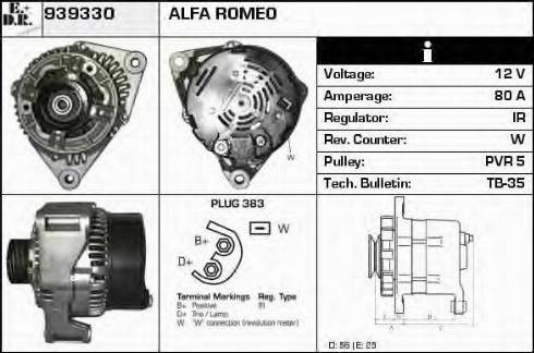 EDR 939330 - Alternatore autozon.pro