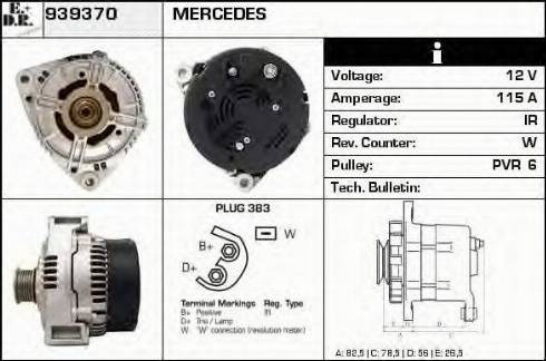 EDR 939370 - Alternatore autozon.pro