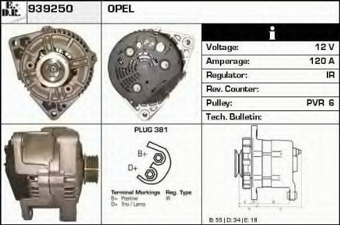 EDR 939250 - Alternatore autozon.pro