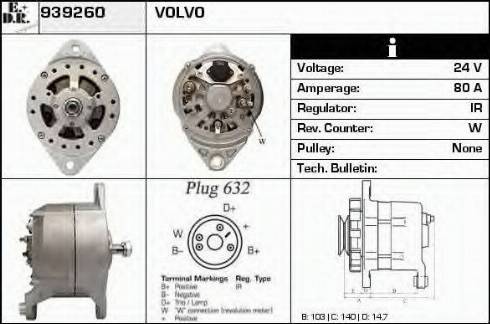 EDR 939260 - Alternatore autozon.pro