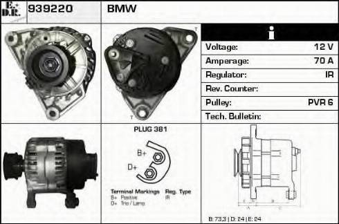 EDR 939220 - Alternatore autozon.pro