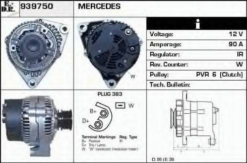 EDR 939750 - Alternatore autozon.pro