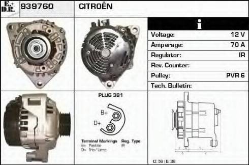 EDR 939760 - Alternatore autozon.pro