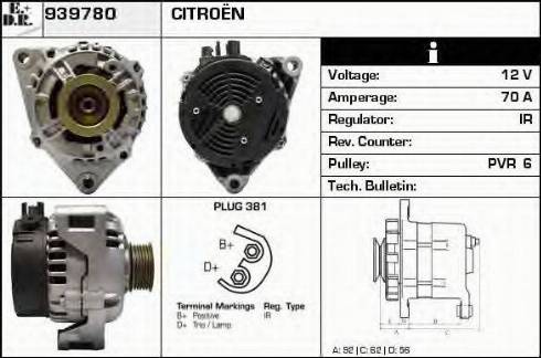 EDR 939780 - Alternatore autozon.pro