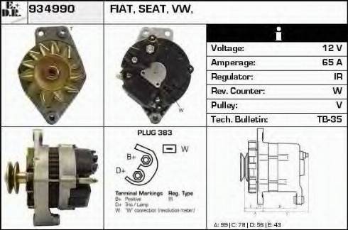 EDR 934990 - Alternatore autozon.pro