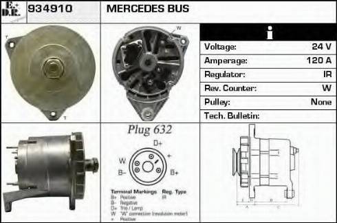 EDR 934910 - Alternatore autozon.pro