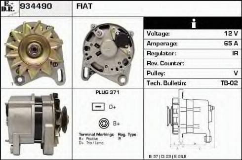 EDR 934490 - Alternatore autozon.pro