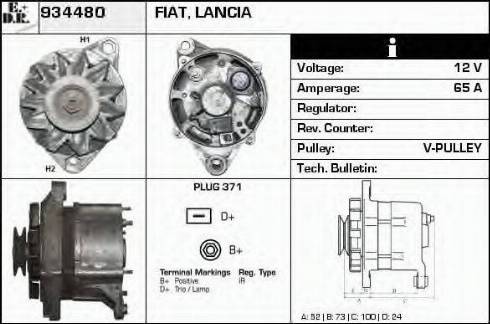 EDR 934480 - Alternatore autozon.pro