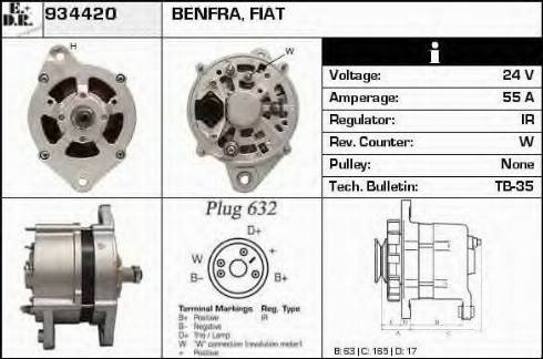 EDR 934420 - Alternatore autozon.pro