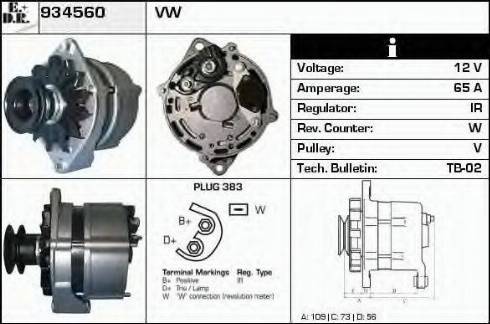 EDR 934560 - Alternatore autozon.pro