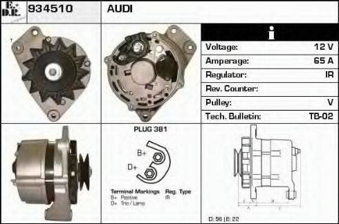 EDR 934510 - Alternatore autozon.pro