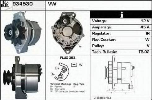 EDR 934530 - Alternatore autozon.pro