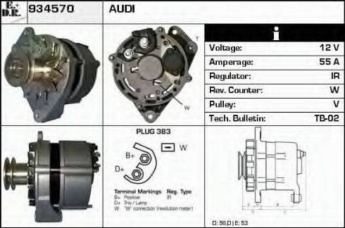 EDR 934570 - Alternatore autozon.pro