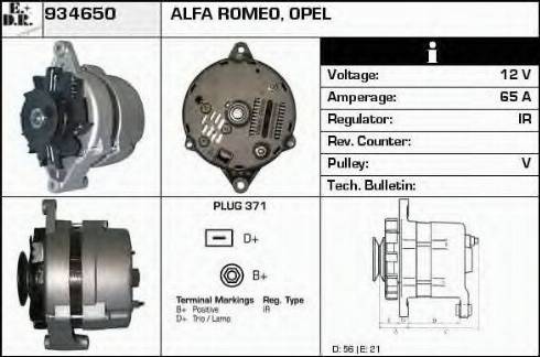 EDR 934650 - Alternatore autozon.pro