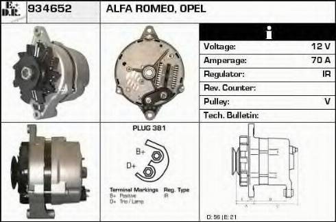 EDR 934652 - Alternatore autozon.pro