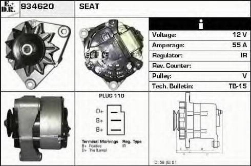 EDR 934620 - Alternatore autozon.pro