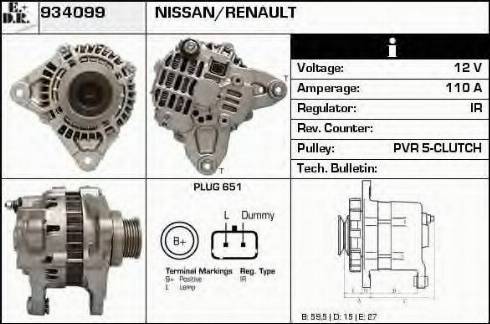 EDR 934099 - Alternatore autozon.pro