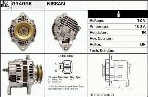 EDR 934098 - Alternatore autozon.pro