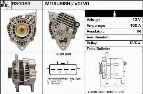 EDR 934093 - Alternatore autozon.pro