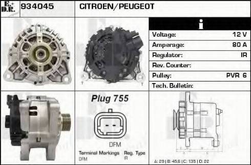 EDR 934045 - Alternatore autozon.pro