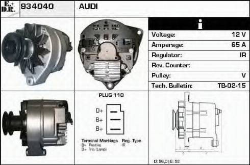 EDR 934040 - Alternatore autozon.pro