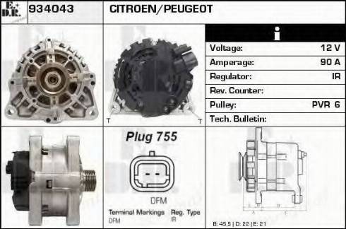 EDR 934043 - Alternatore autozon.pro